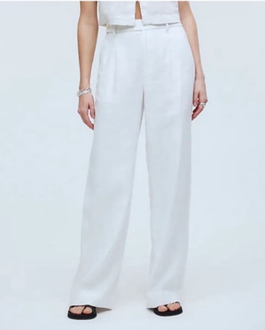 Madewell Linen Harlow Pant - Image 2