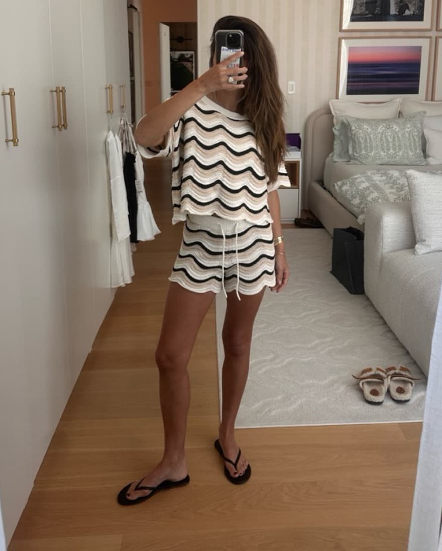 LSpace Patterned Knit Set - Coverup - Image 1
