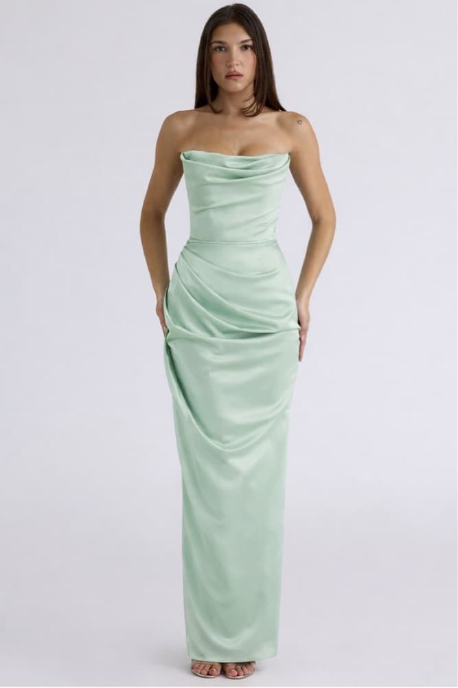 House Of CB Adrienne Sage Green - Image 3