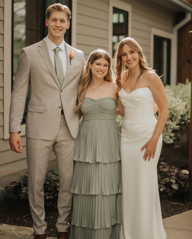 Sage Green Maxi Dress - Image 2