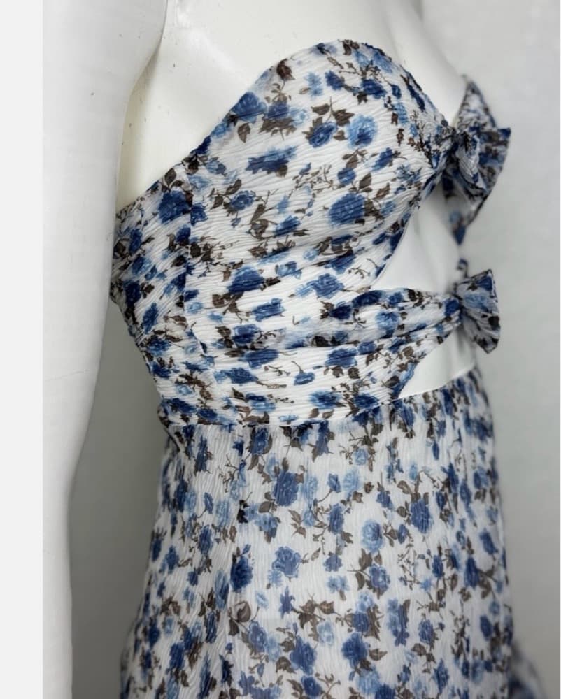 Majorelle Emelia Midi Cut Out Dress - Image 3