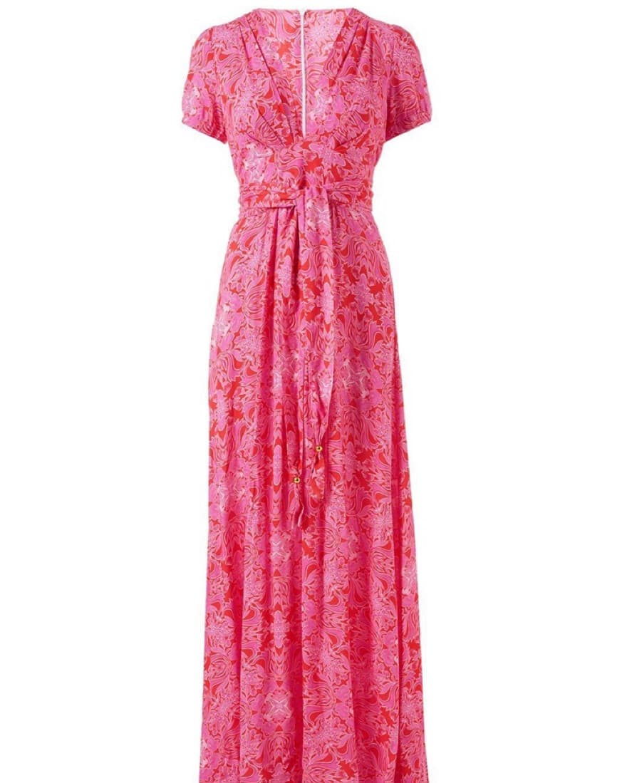 Melissa Odabash Pink Floral Dress - Image 4