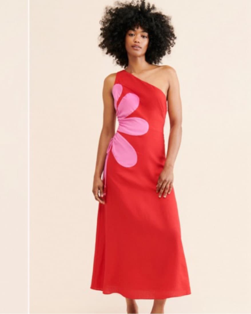 FARM RIO Red Linen - Image 1