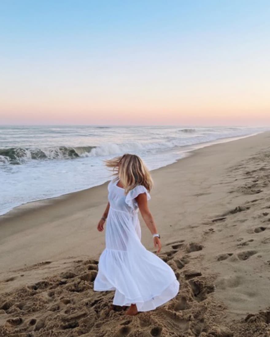 Maxi White J. Crew Dress - Image 2