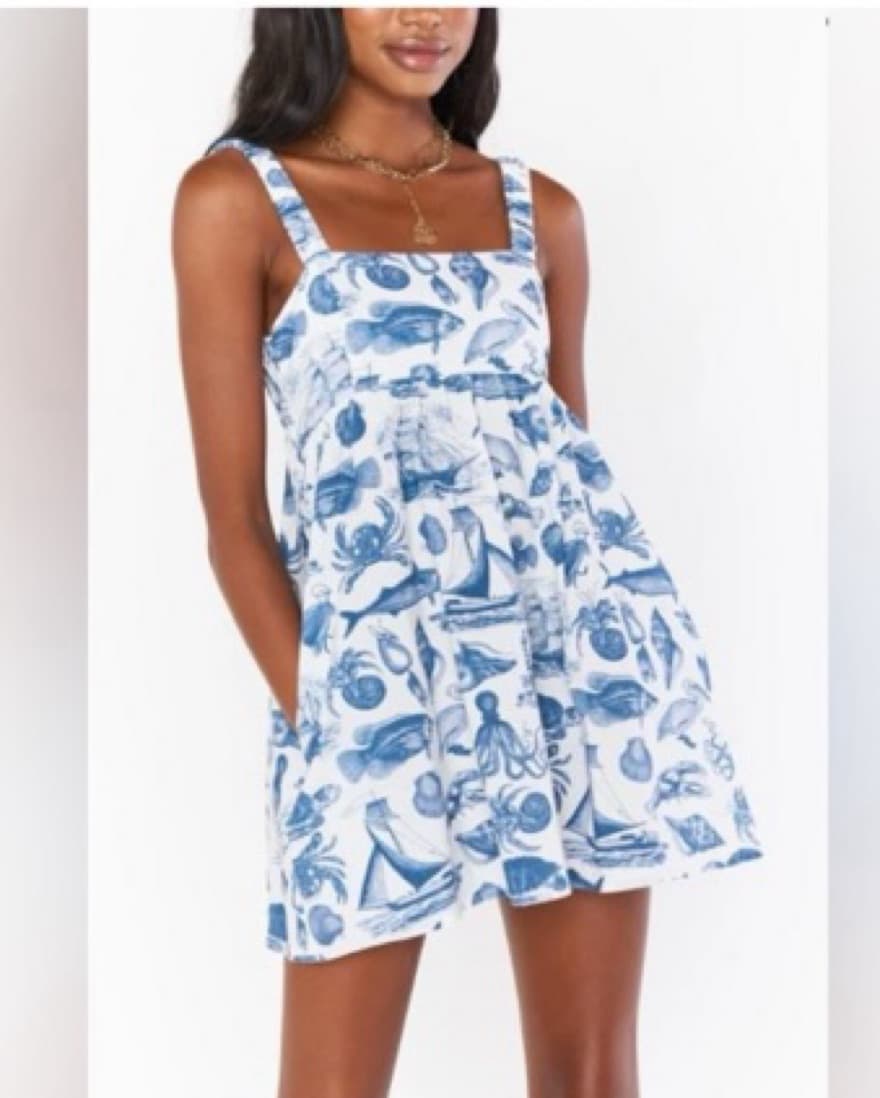 Show Me Your Mumu Babydoll Dress - Image 1