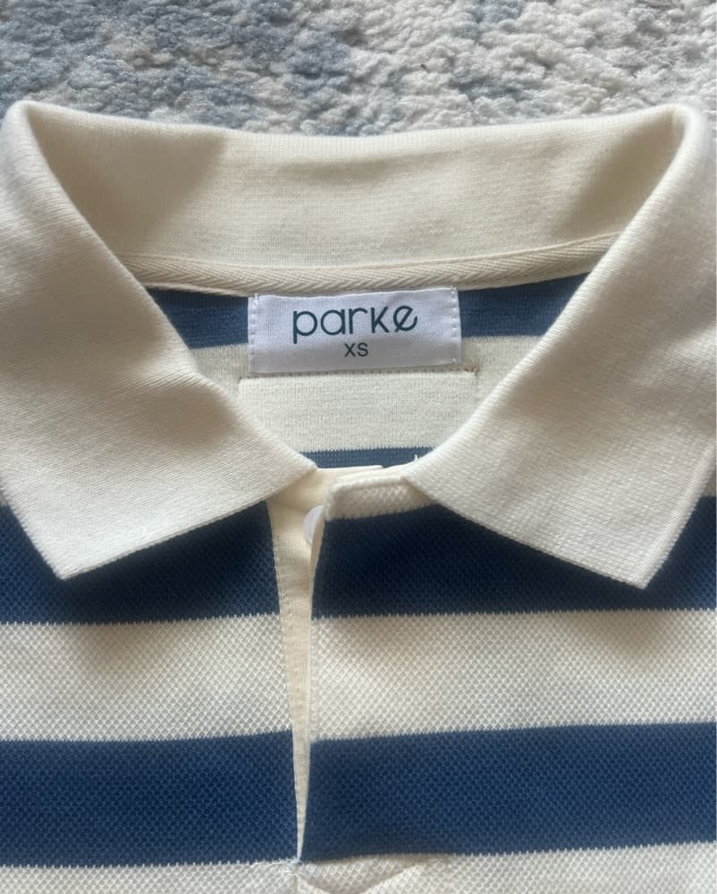 Parke Striped Rugby Shirt - Image 3