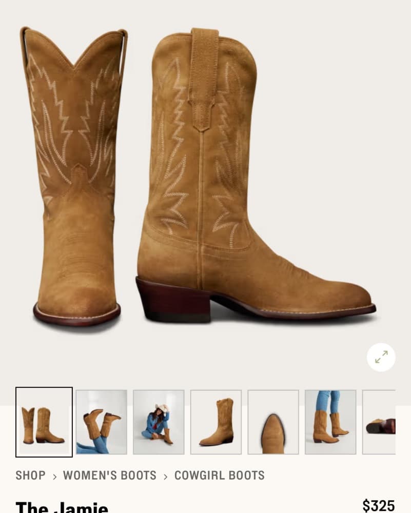 Tecovas The Jamie Cowgirl Boots - Image 1