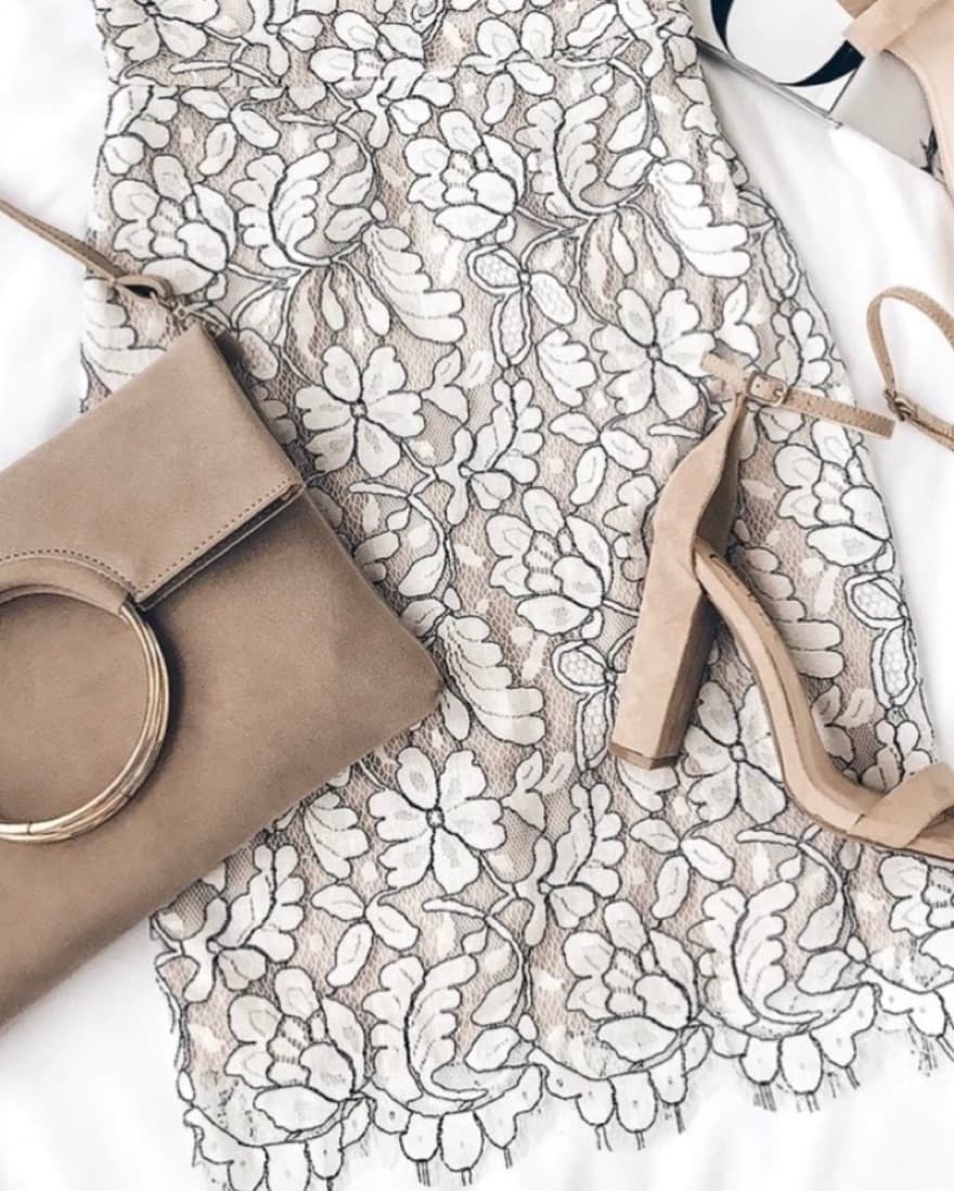 Lulu’s Elegant Lace Halter Dress - Image 2