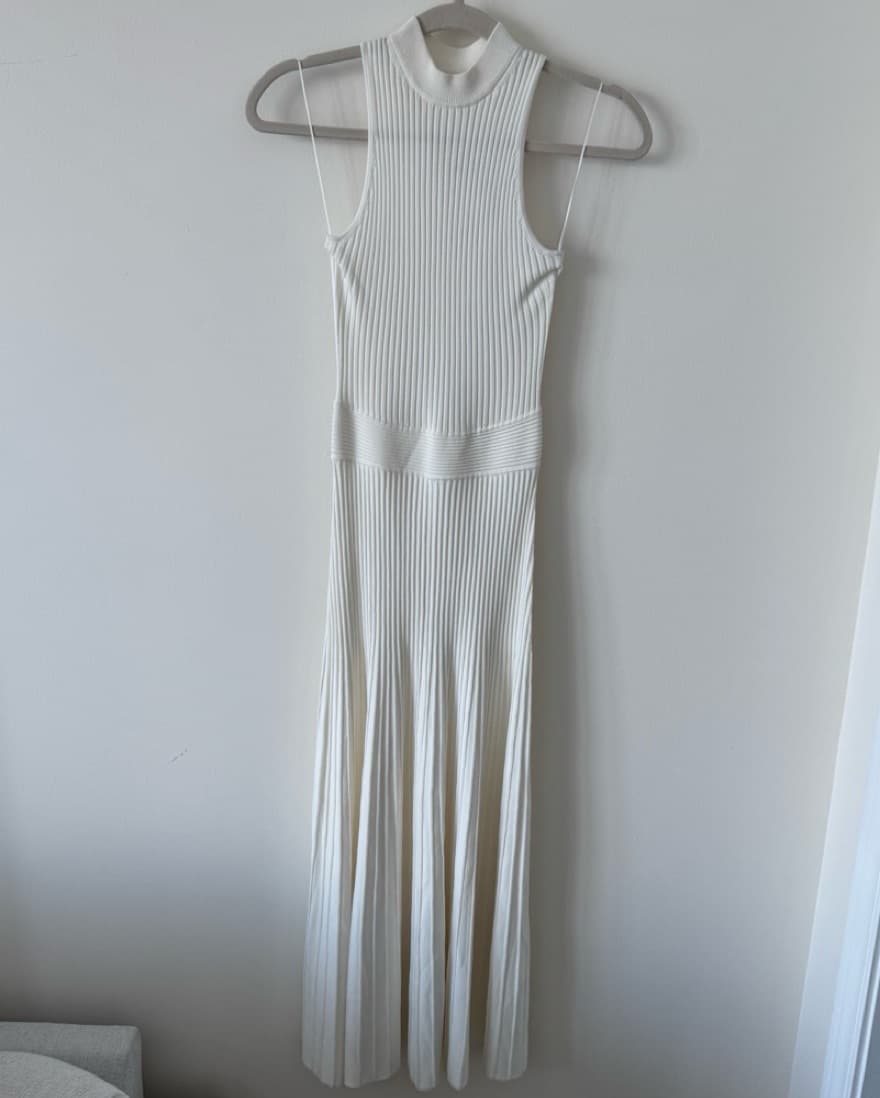 Jonathan Simkhai Chic White Midi - Image 5