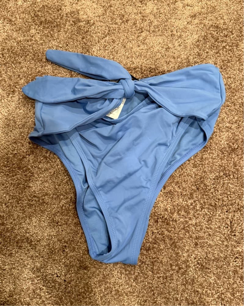 WeWoreWhat Blue Bikini Bottom  - Image 3