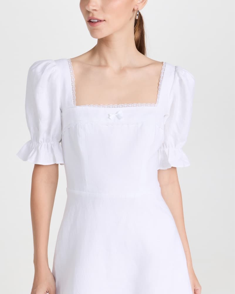 Reformation Evianna Linen Dress - Image 4