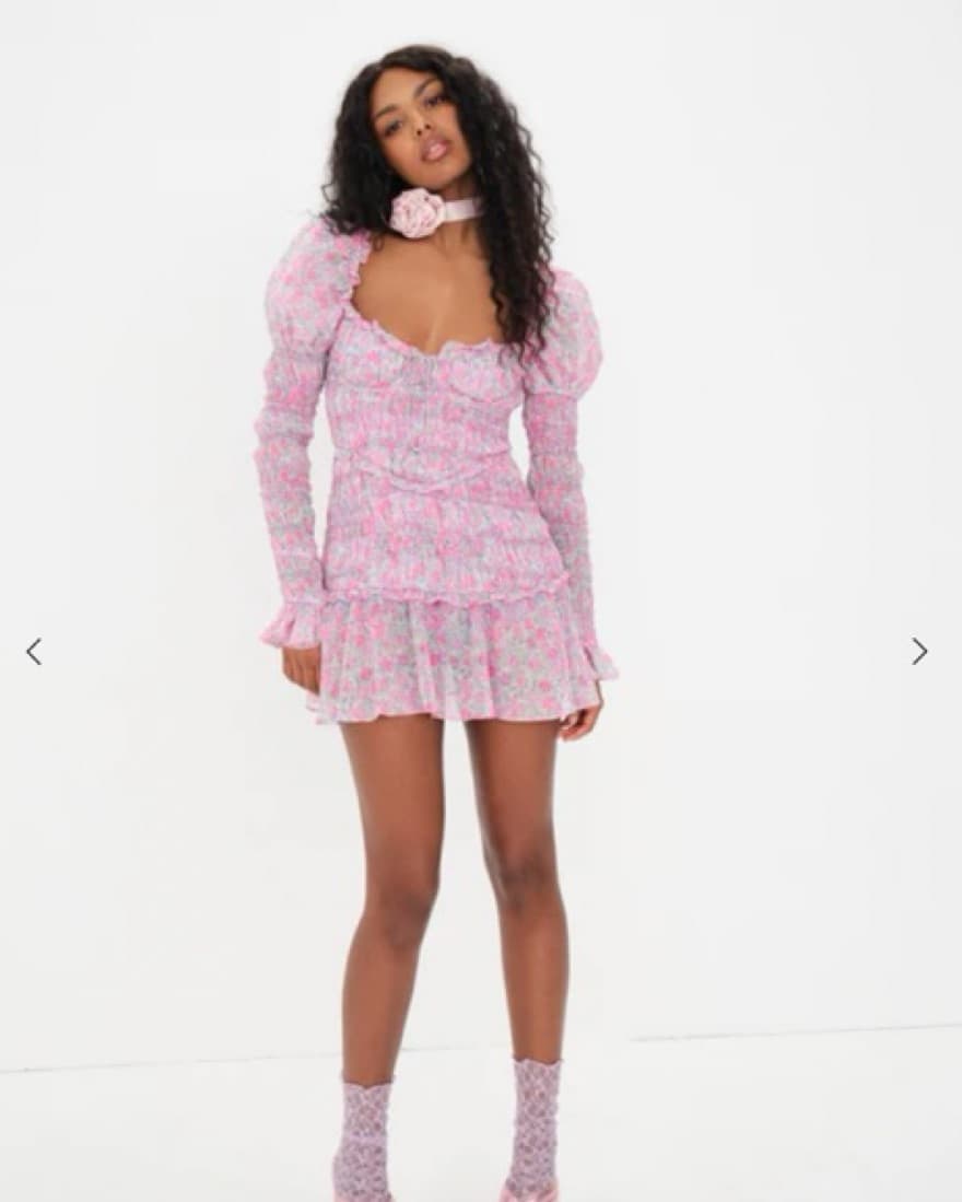For Love & Lemons Oakley Mini Dress - Image 1