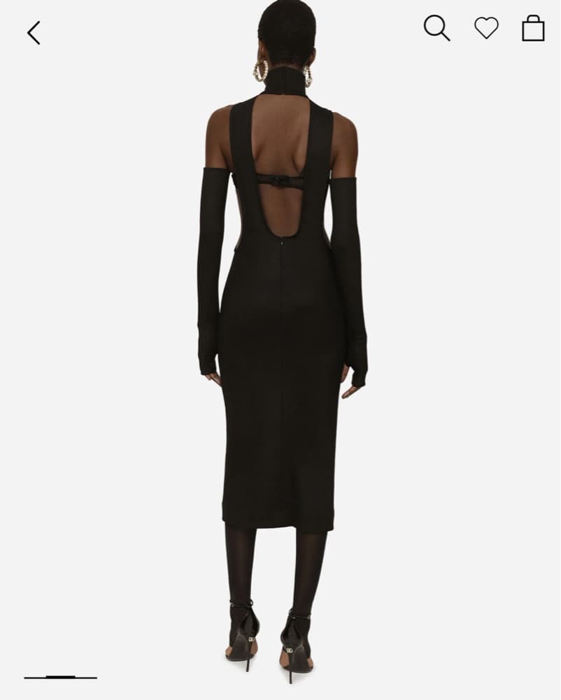 Dolce & Gabbana Midi Dress - Image 4