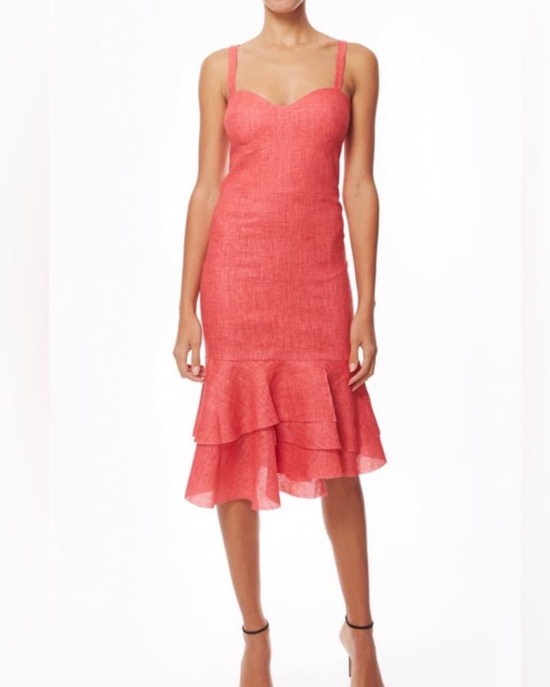 Milly Kendal Linen Dress - Image 1