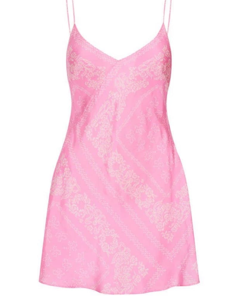 LoveShackFancy Raja Bandana Mini Dress - Image 3