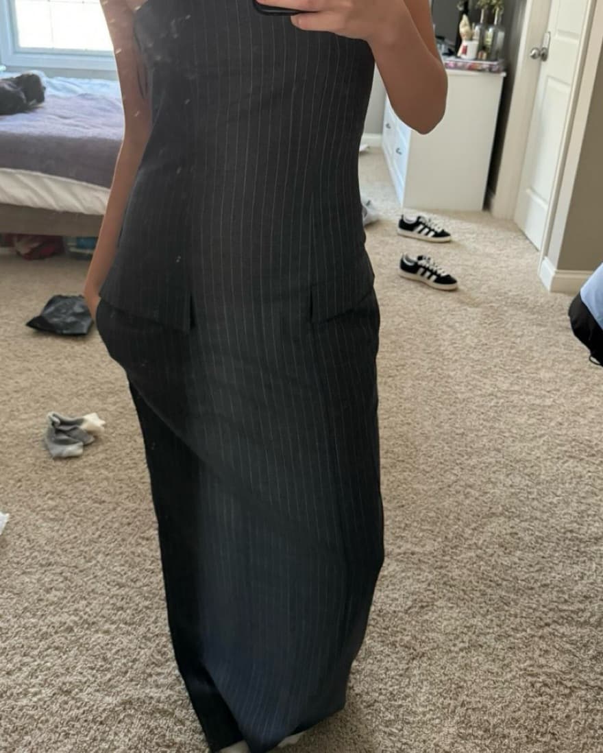 Bec + Bridge Pinstripe Dress - Image 3