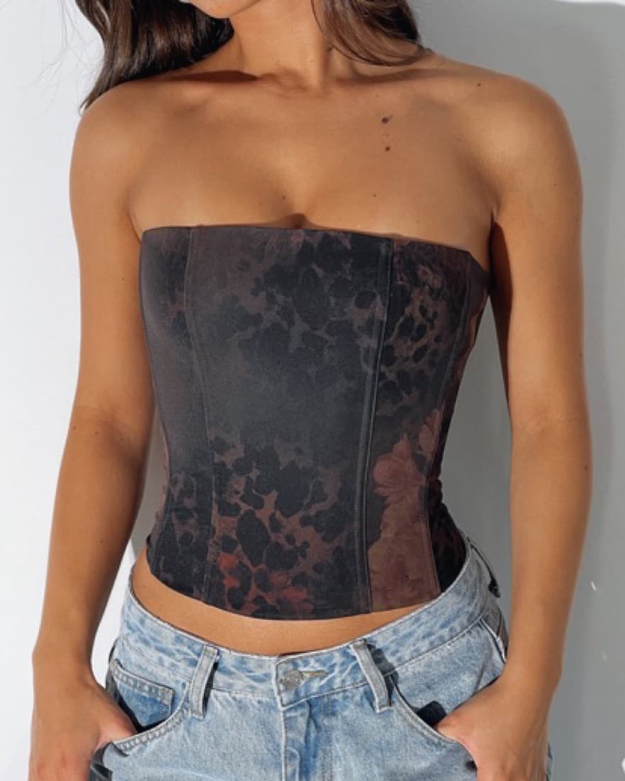 WhiteFox Bustier Top - Image 1