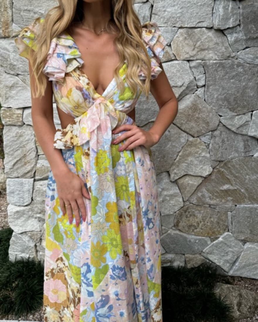 Zimmermann Pop Ruffle Dress  - Image 3