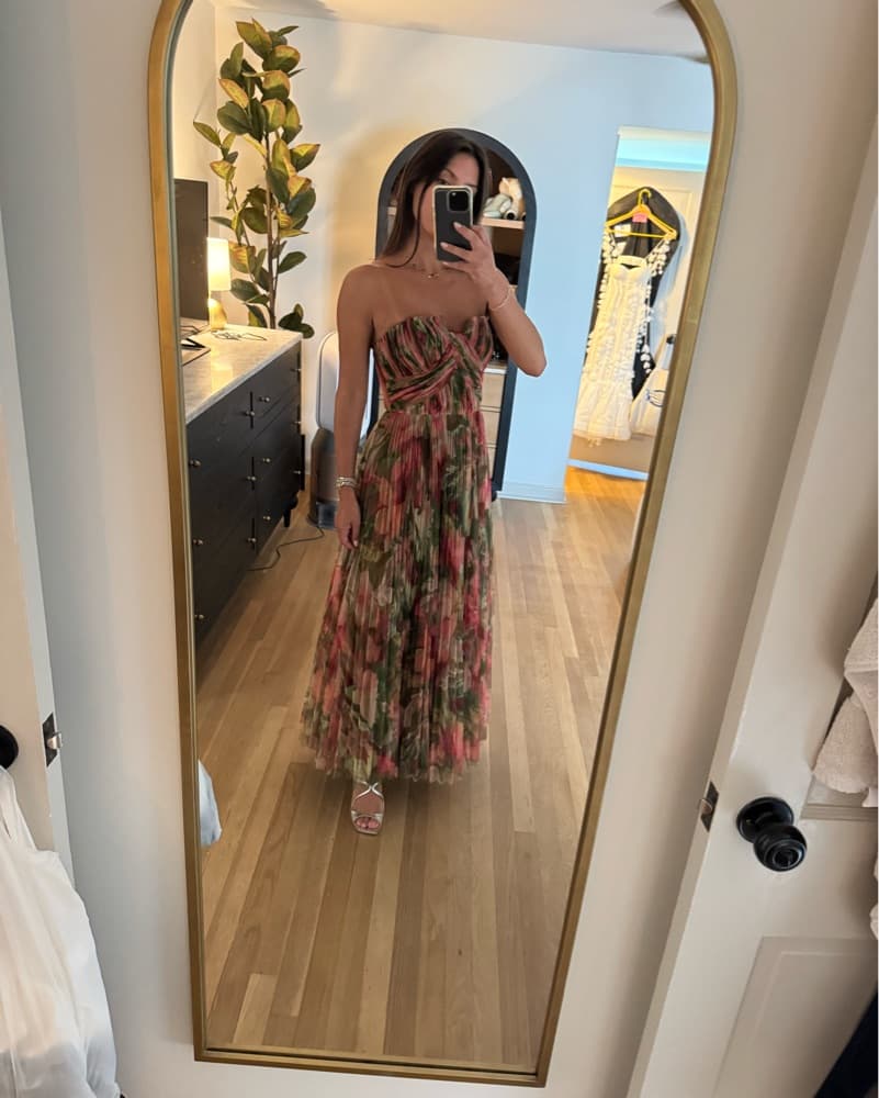 Hutch Corene Strapless Midi Dress - Image 6
