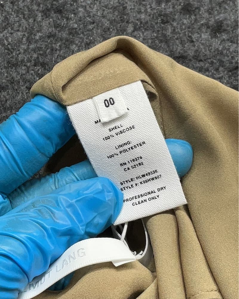 Helmut Lang Silk Asymmetrical Top - Image 3