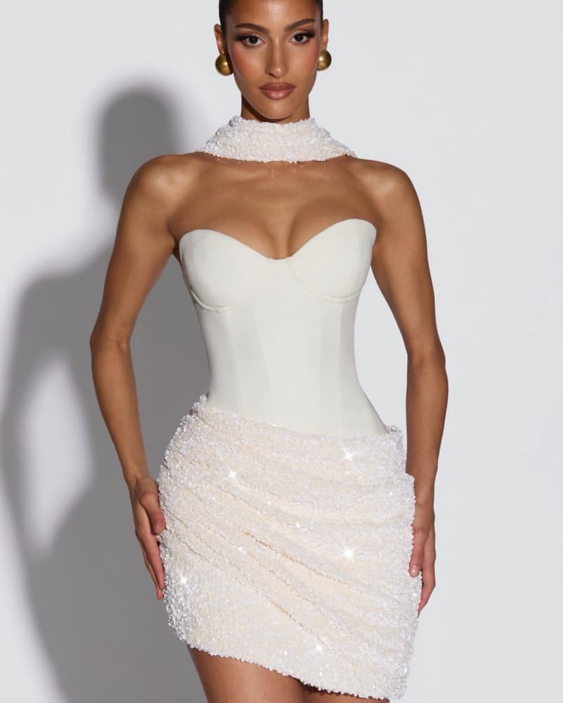 Babyboo Denise Dress Ivory  - Image 1