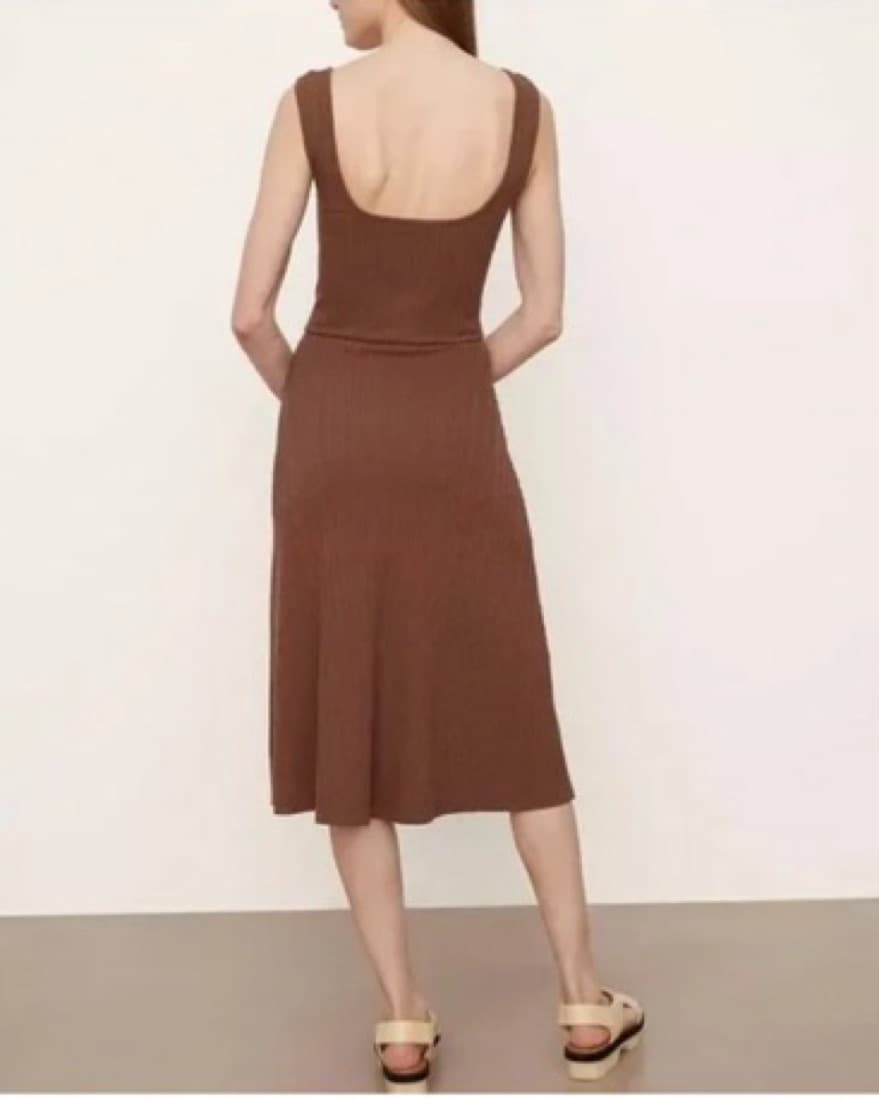 Vince Rib Sweetheart Neck Camisole Dress - Image 2