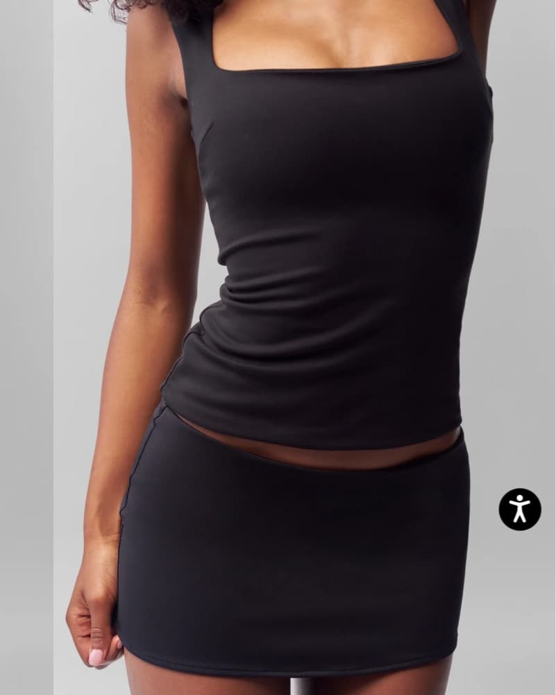 GUIZIO Micro Mini Skirt - Image 3