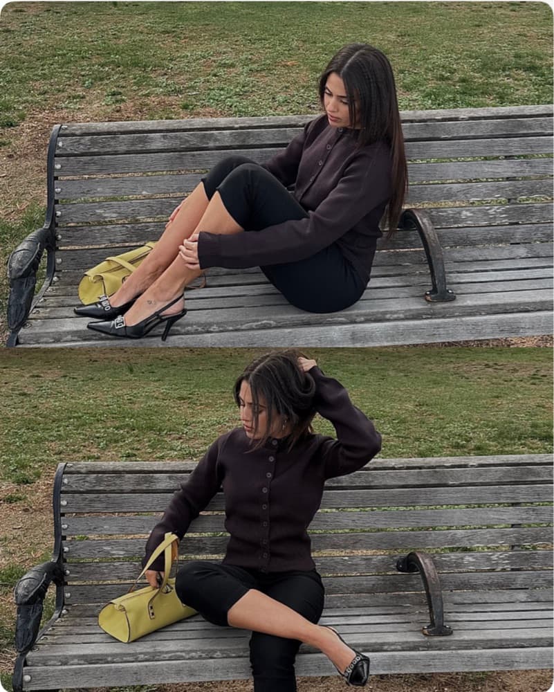 Brown Cardigan  - Image 1