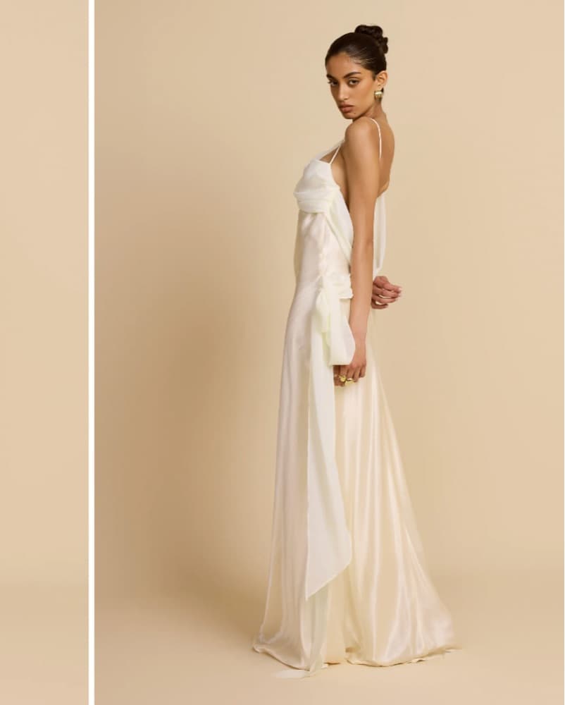Arcina Ori Helena Dress – Ivory (Size L) - Image 6