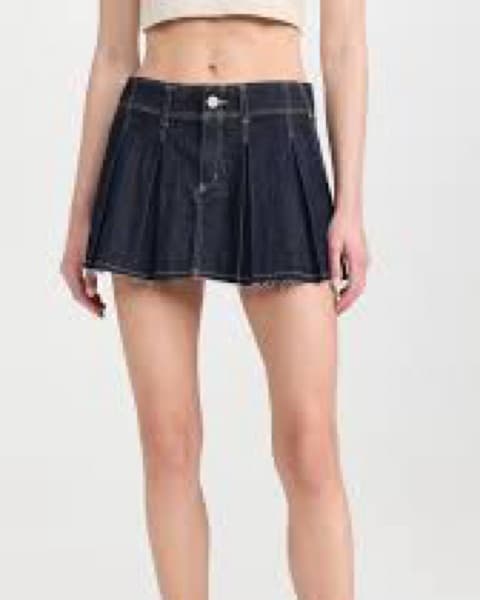 ABRAND Denim Mini Skirt - Image 1
