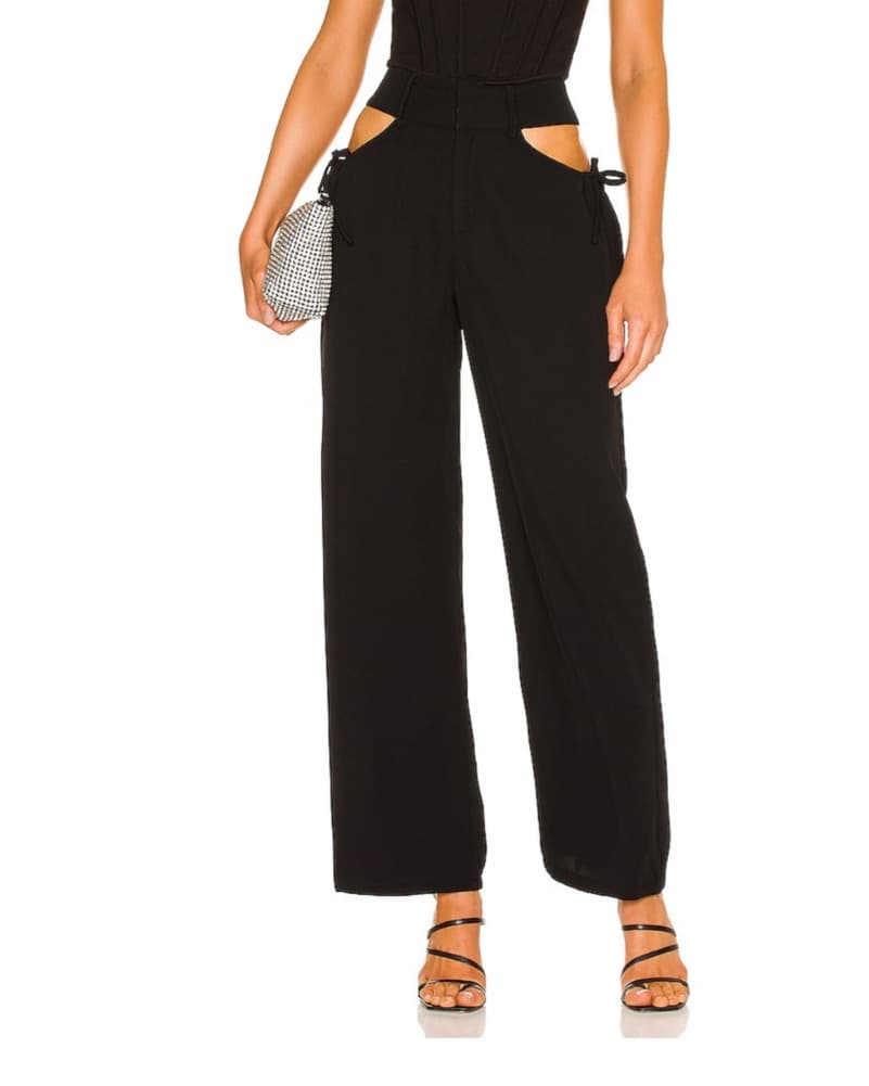Sleek & Sophisticated Black Pants - Image 1