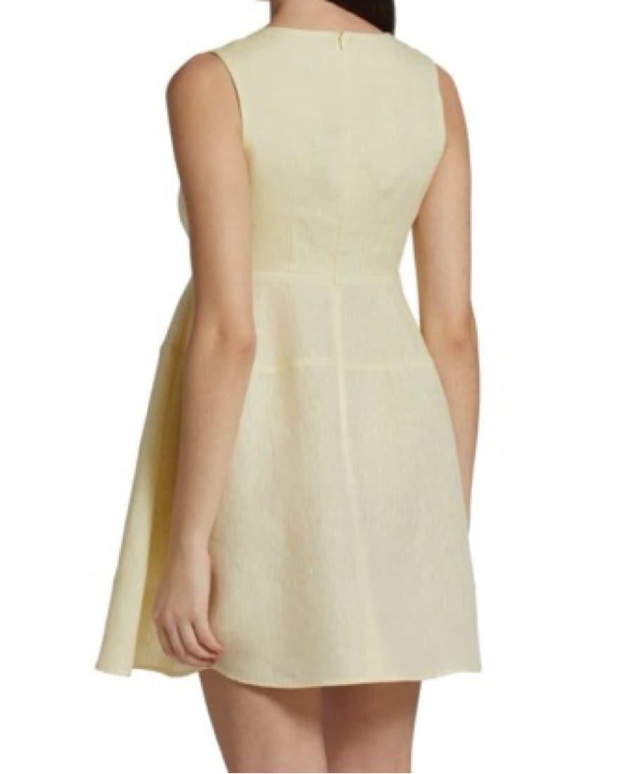 Matthew Bruch Tie-Front Apron Minidress - Image 4