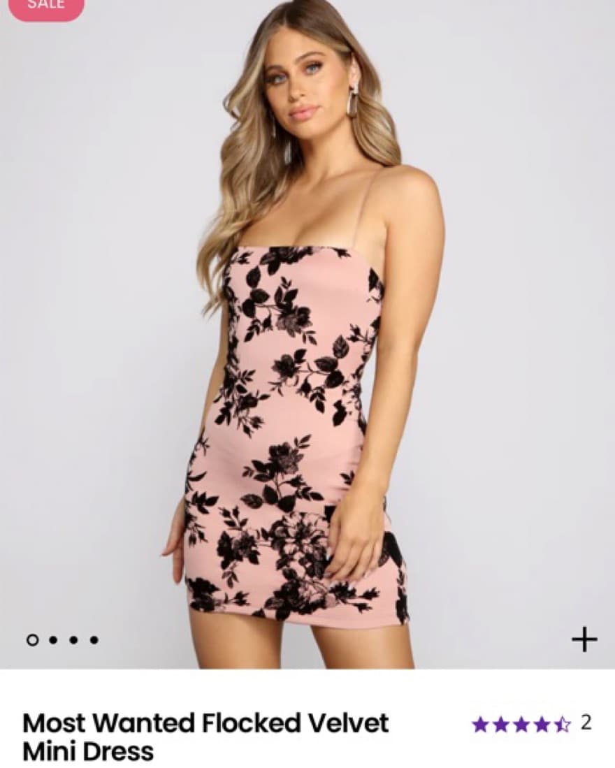 Windsor Velvet Mini Dress  - Image 3
