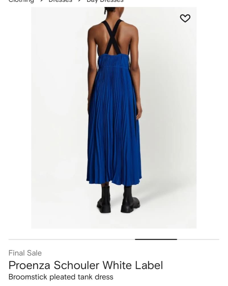 Proenza Schouler Blue Dress - Image 4