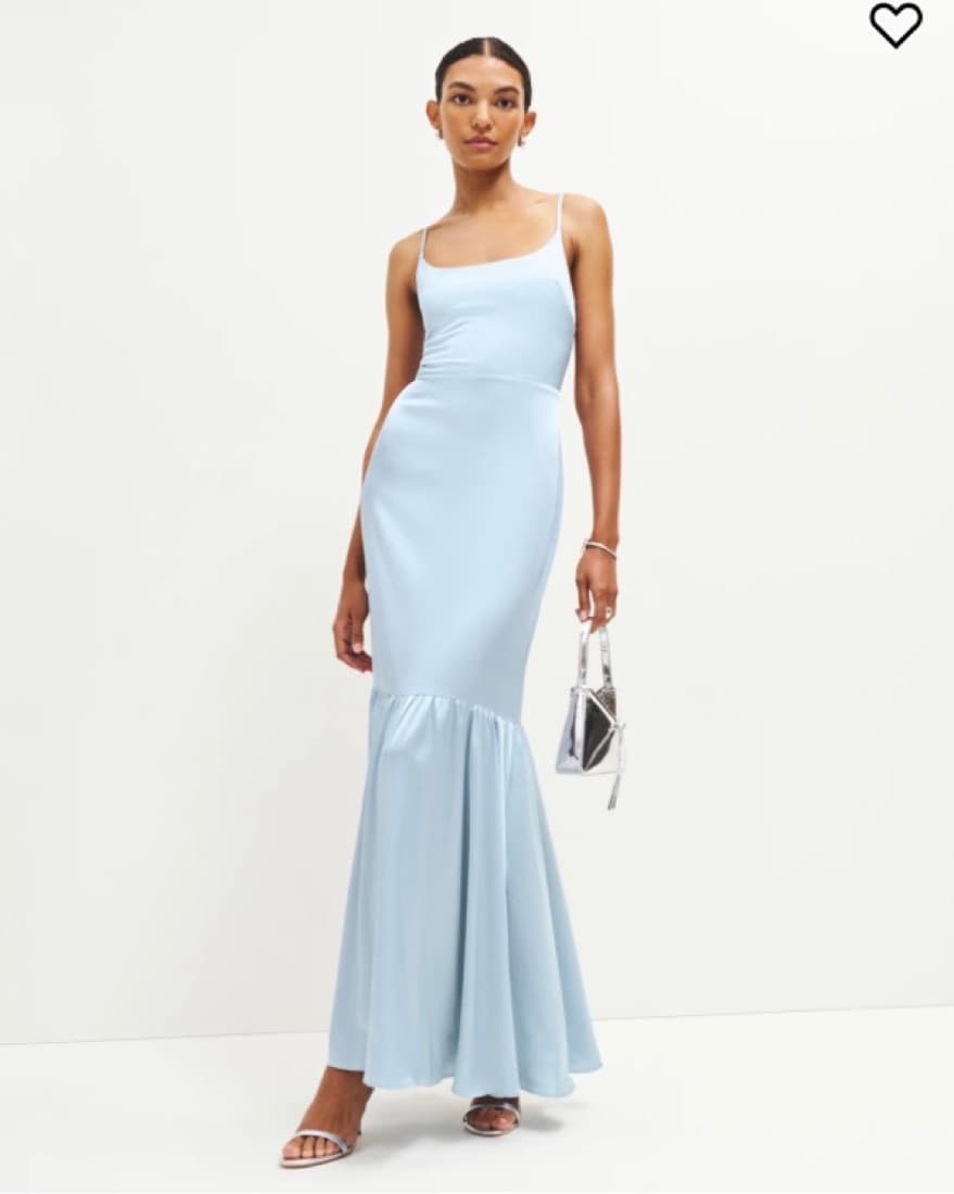 Reformation Satin Dress - Image 1