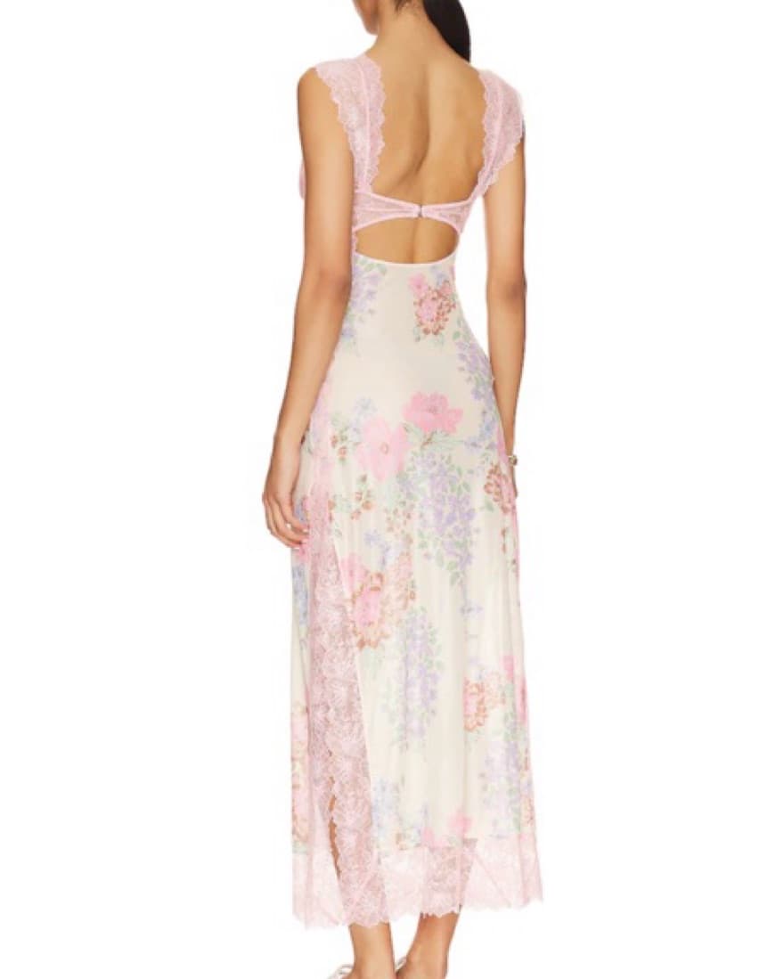 Free People Suddenly Fine Maxi Slip  - Image 3