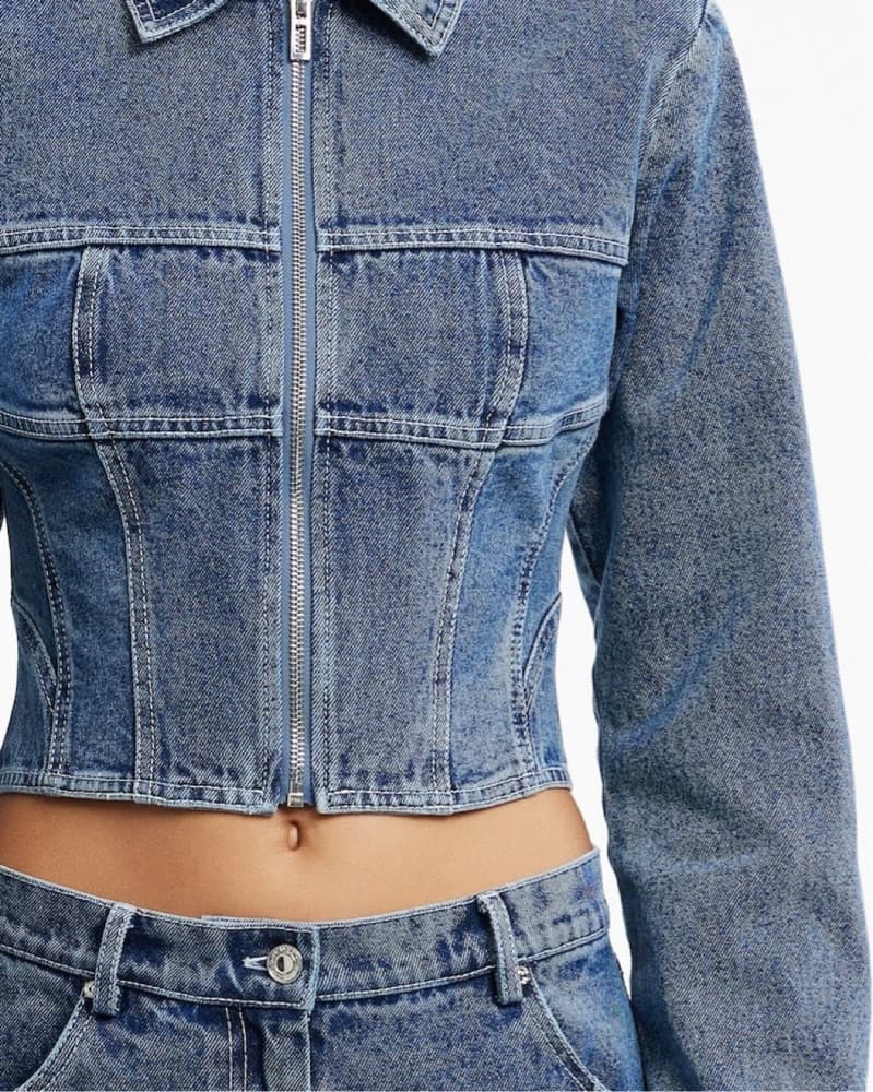 Significant Other Sabrina Denim Set  - Image 4