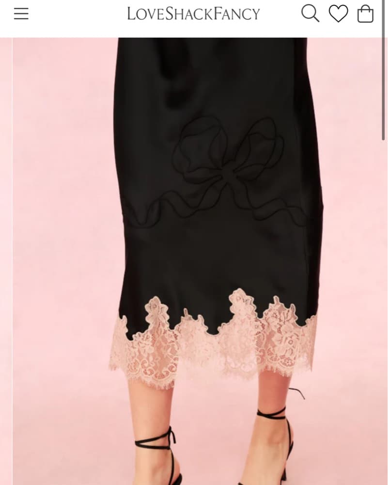 Loveshackfancy Brinkley Satin Midi Dress - Image 2