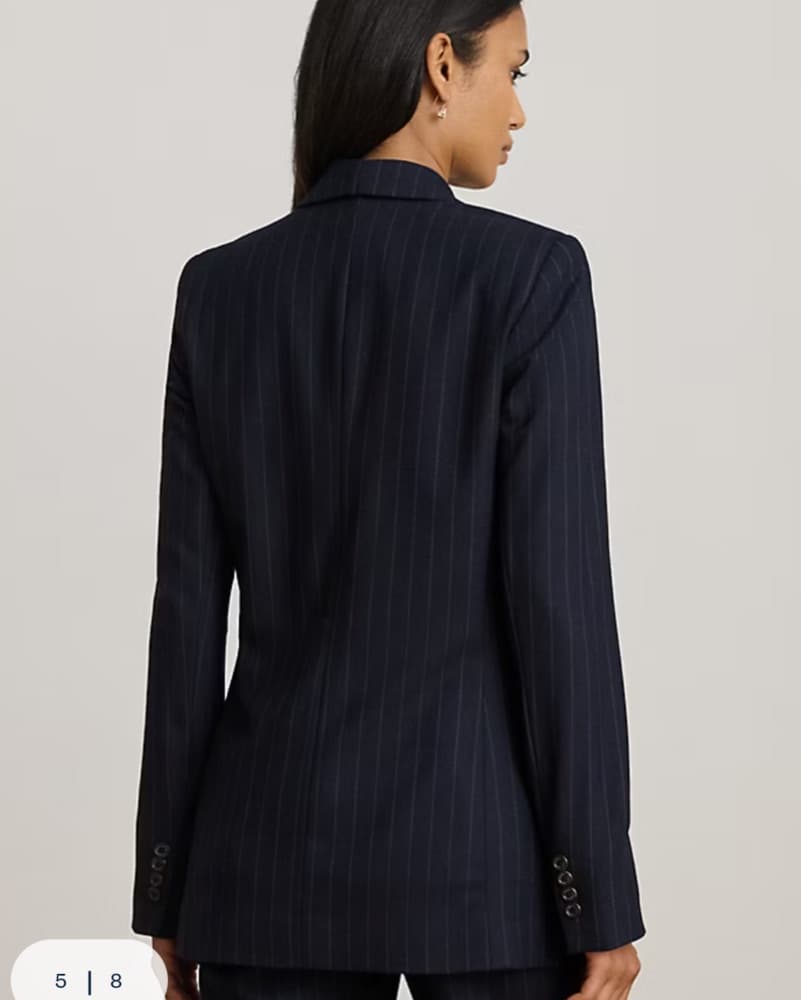 Lauren Ralph Lauren Pinstripe Blazer - Image 4