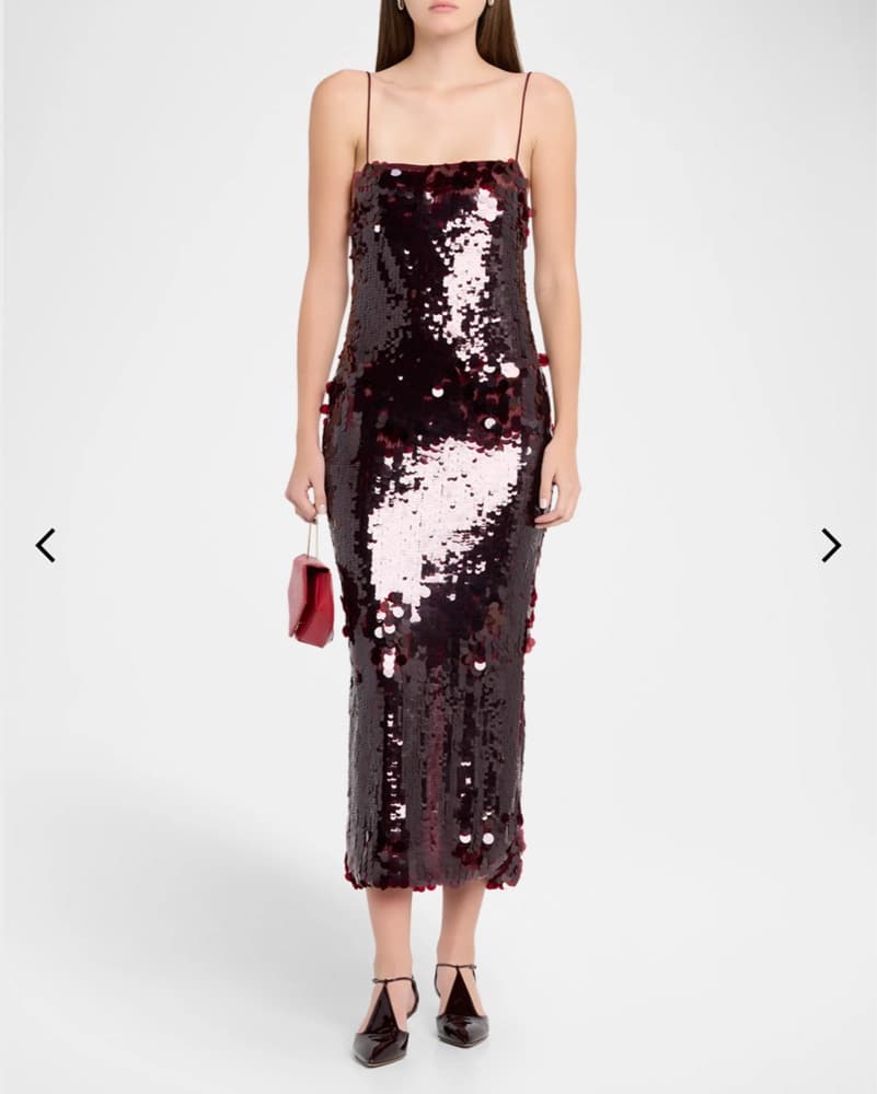 Retrofete Alana Sleeveless Sequin Dress - Image 2