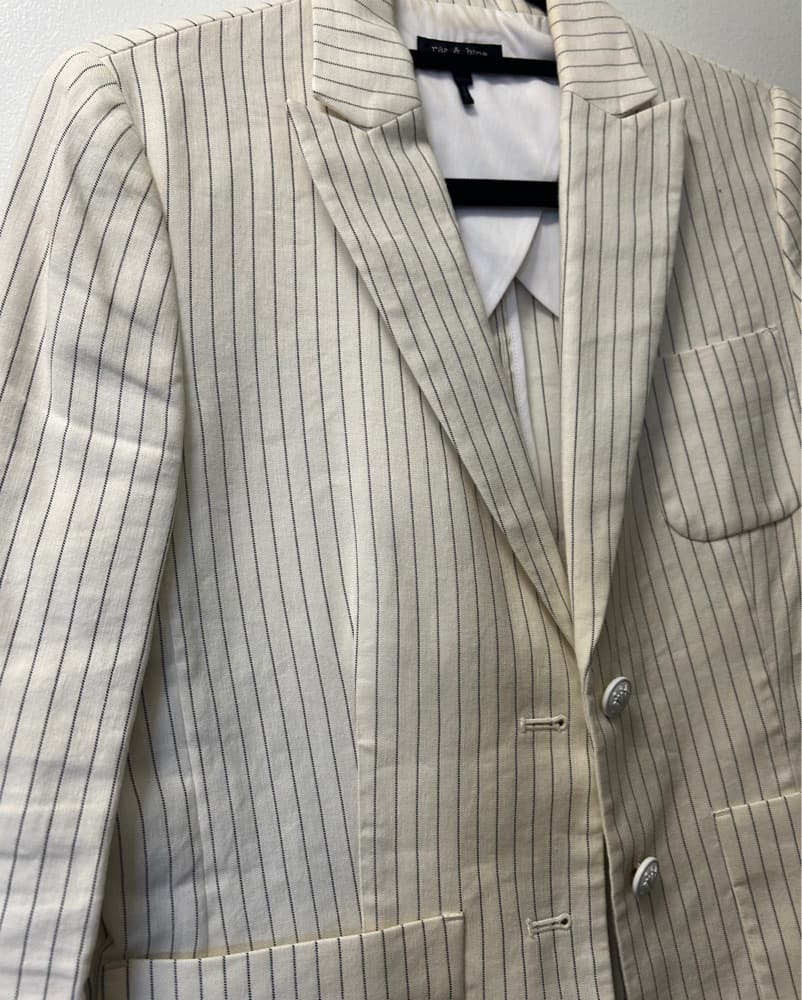Rag And Bone Fitted Blazer - Image 4
