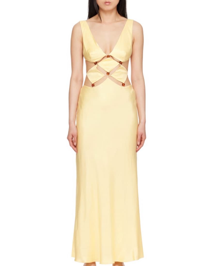 Bec + Bridge yellow Agathe Maxi Dress  - Image 2