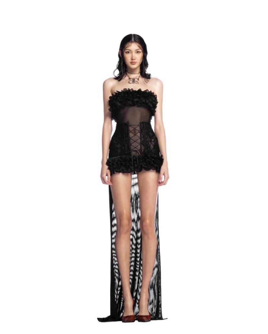 Maxi Corset Dress - Image 1
