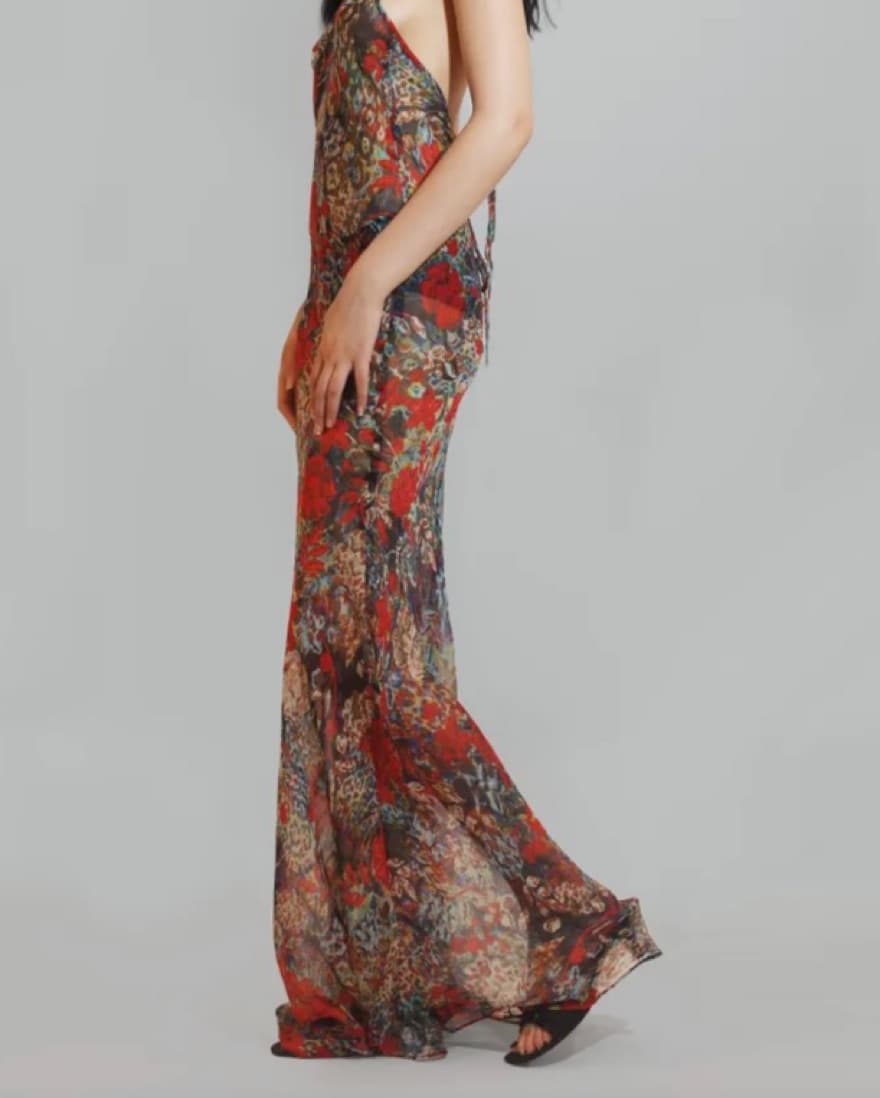 Dana Foley Long Dress - Image 3
