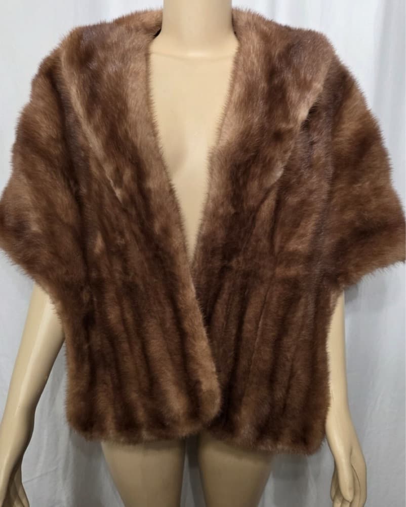 Mink Fur Shawl - Image 6