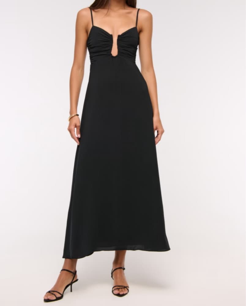 Black Christopher Esber inspired Cut-Out Dress - Image 1