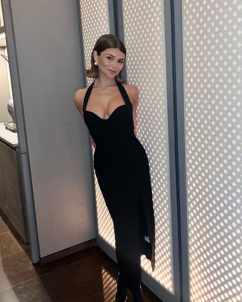 Nicholas Black Midi Dress  - Image 1