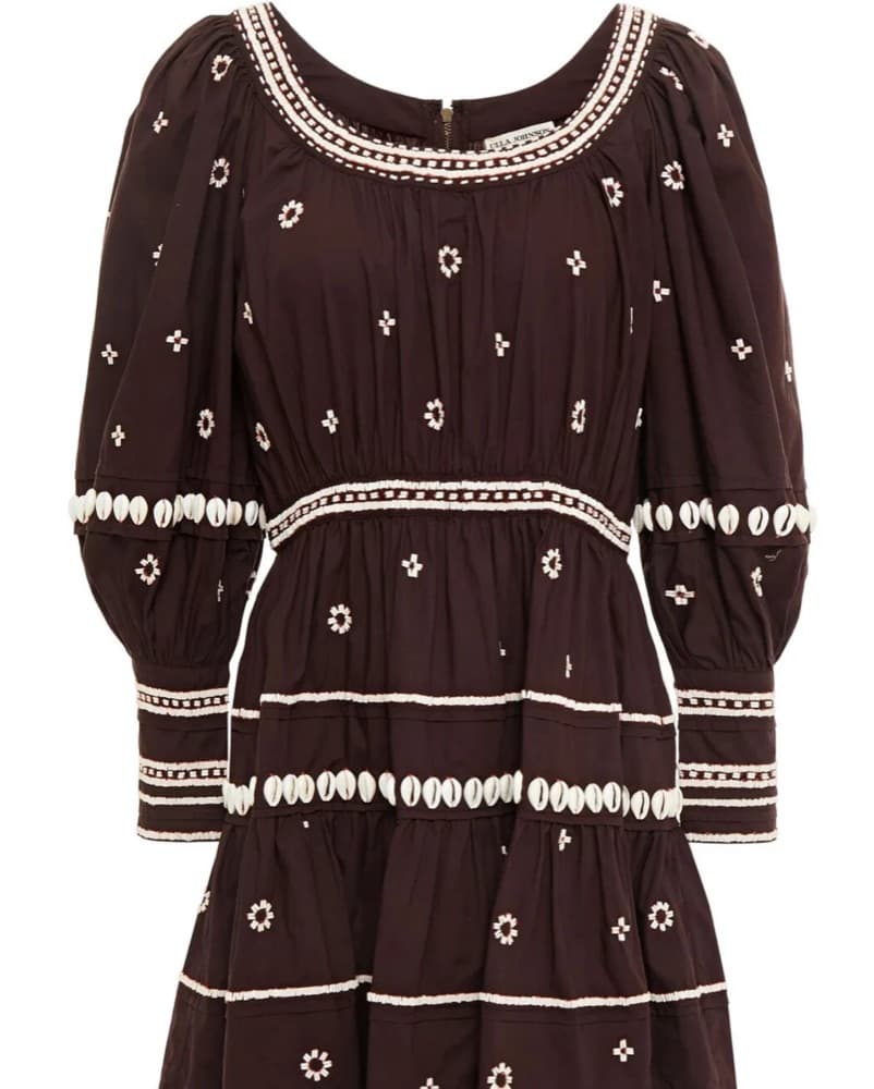 Ulla Johnson Adama Dress w/ shells - Image 2