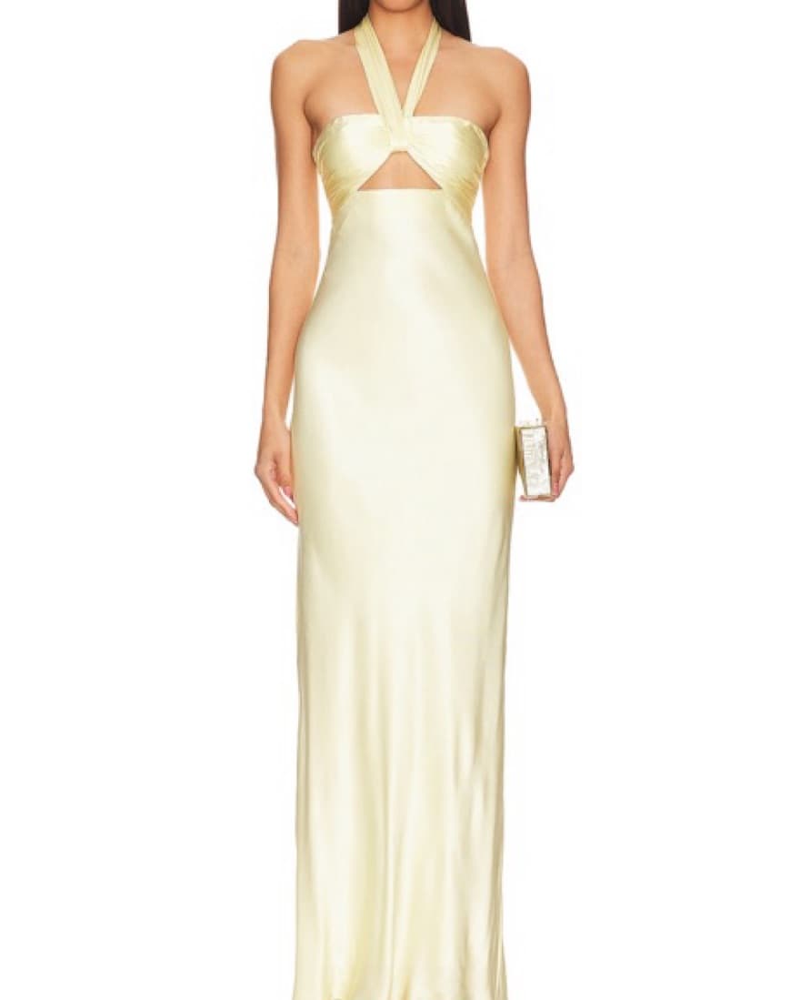 Shona Joy Halter Maxi Dress  - Image 1