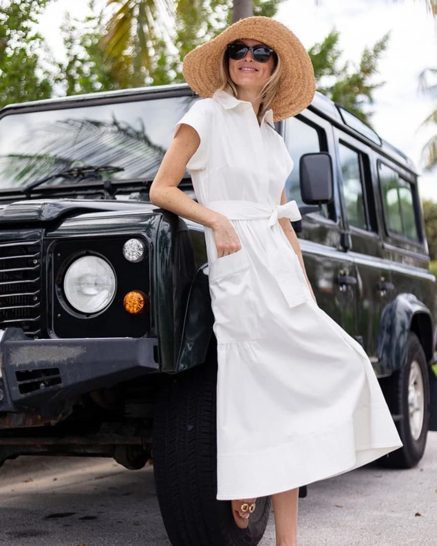 BETTY DRESS - BLANC By Julia Amory - Image 6